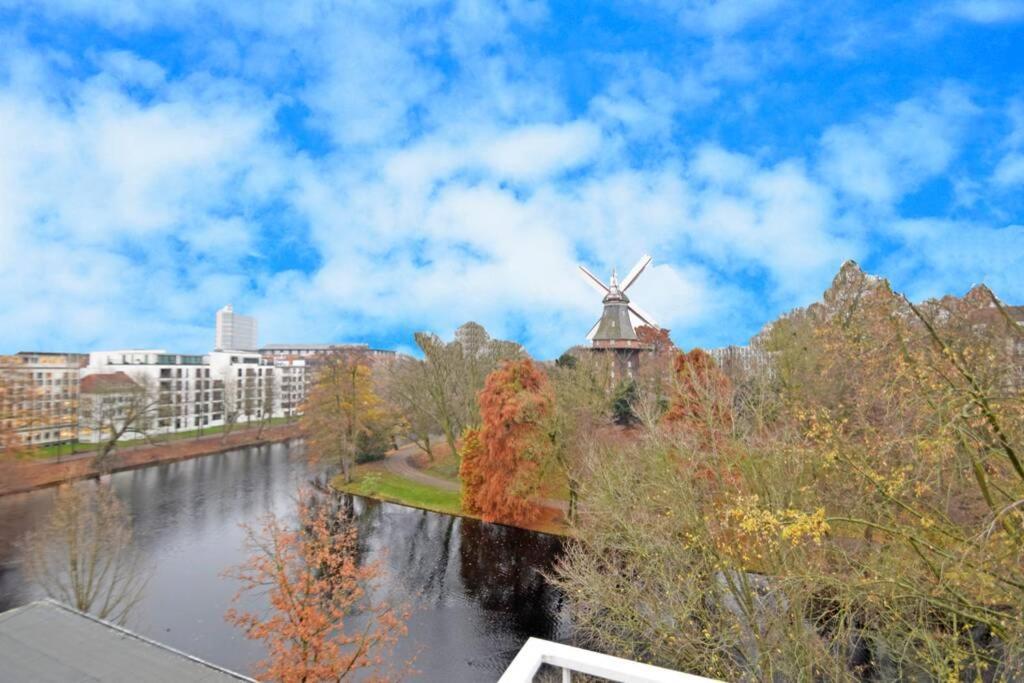 Wohnung Mit Traumhaften Echtem Blick! Bremen Exteriör bild